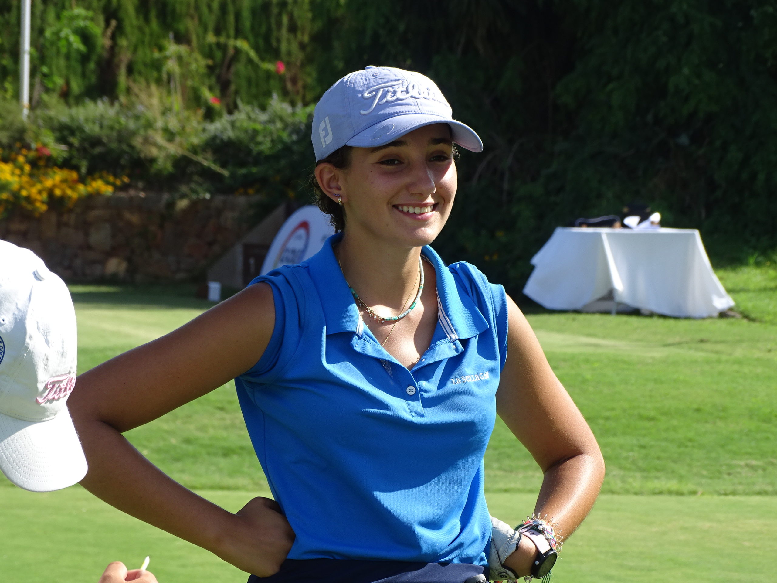 La golfista pegolina de la Sella Golf, Alba Camps, arrasa