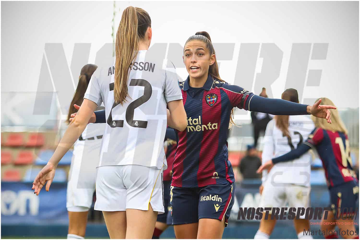 Fotogalería del Levante UD 1-2 Real Madrid en la Liga F