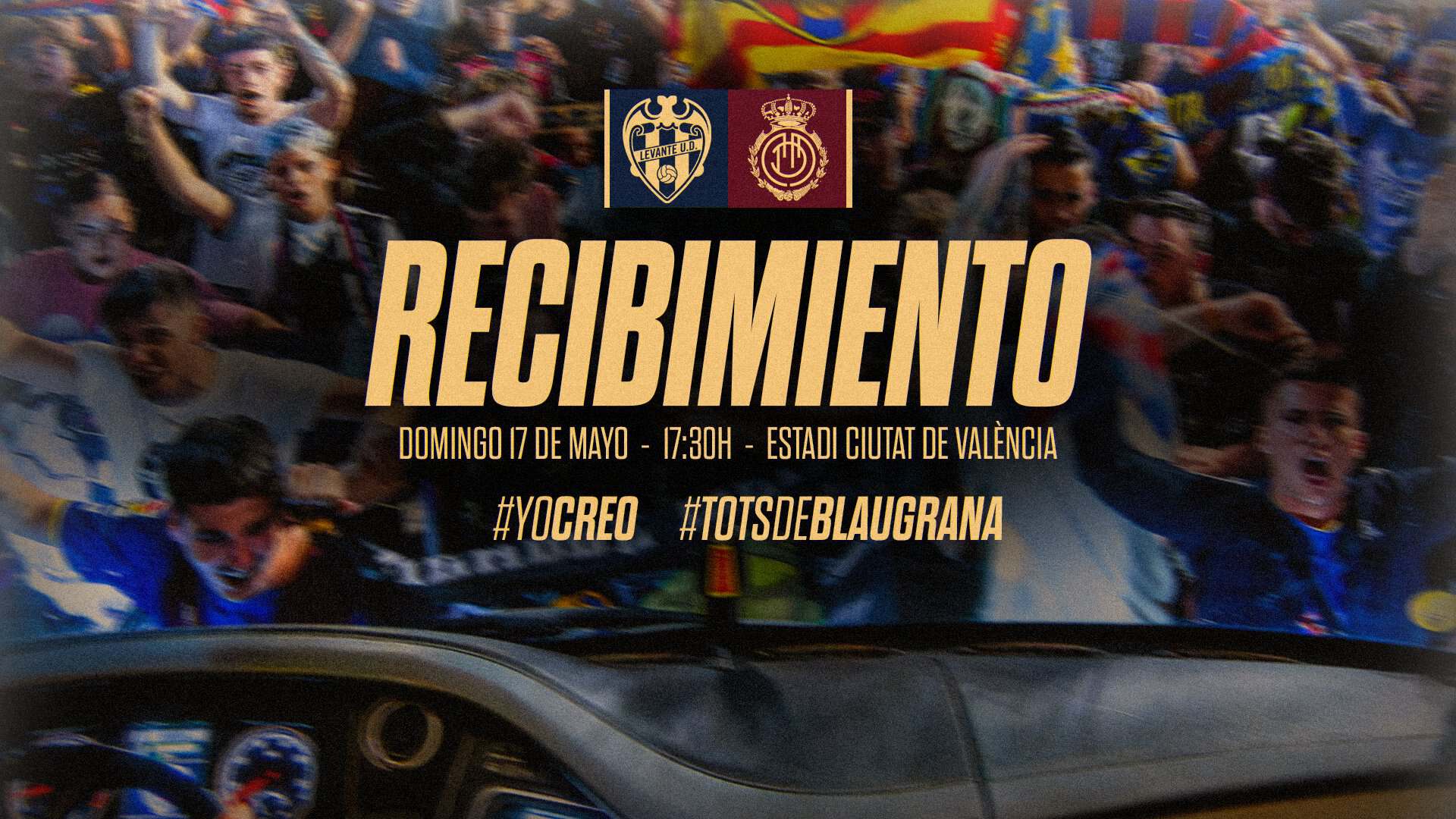El Ciutat de València se tiñe de blaugrana para la final del Levante ...